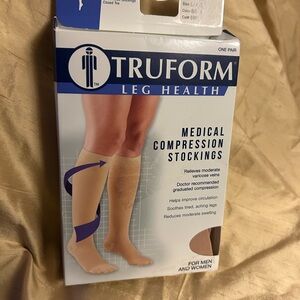 Truform Medical Compression Stockings - Beige